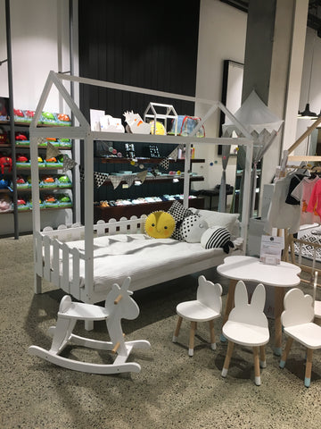 Single Size House Shape Bed Frame - Mini Me Ltd