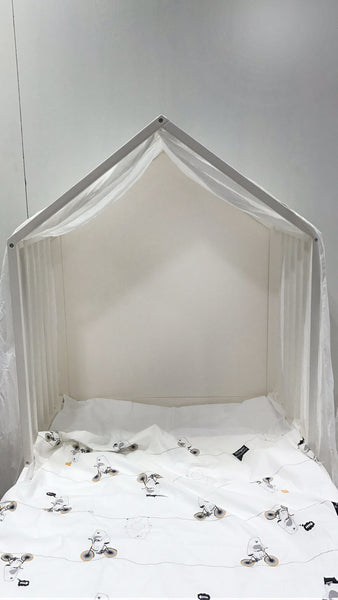 Wooden Toddler Bed house bed+Mattress Set - Mini Me Ltd