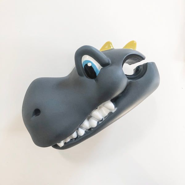 Dinosaur Scooter Heads - Dark Grey