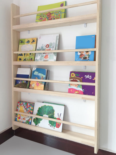 Children's Wall-mounted Bookshelf