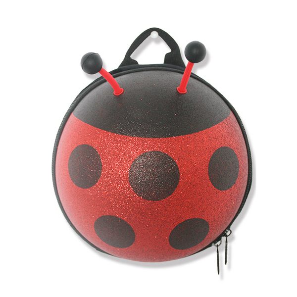 Mini Shining Ladybug Backpack-Pink - Mini Me Ltd