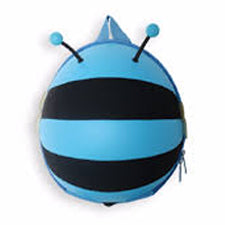 Supercute Bee Shape Backpack-Blue - Mini Me Ltd
