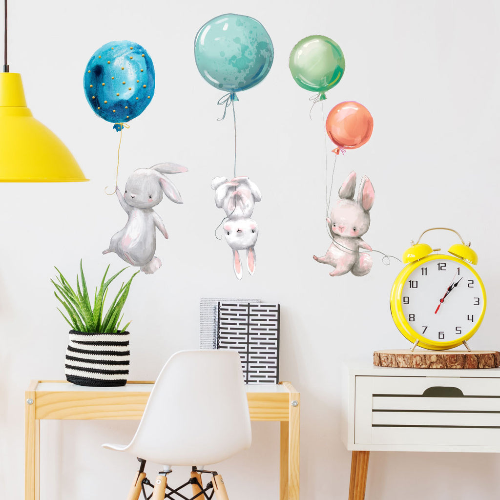 Wall Sticker - Bunny & Balloon