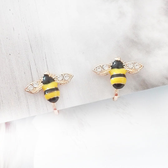 Bee Earrings for Kids - Mini Me Ltd