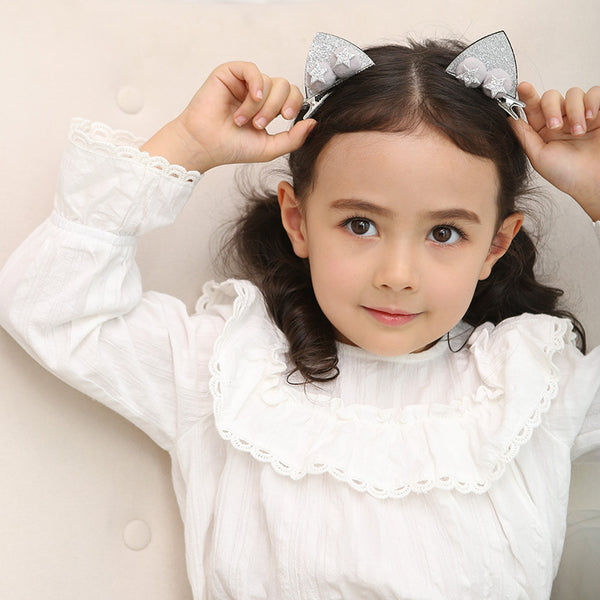 Cat Ears Hair Clips (1 Pair) - Mini Me Ltd