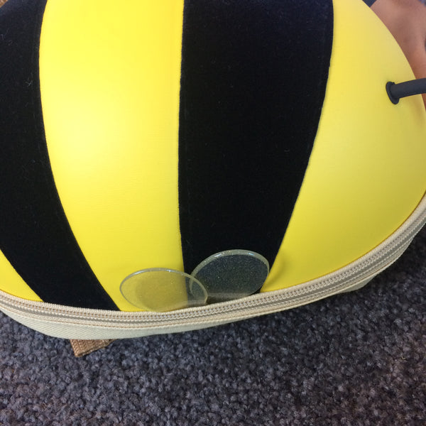 Supercute Bee Shape Backpack-Orange - Mini Me Ltd