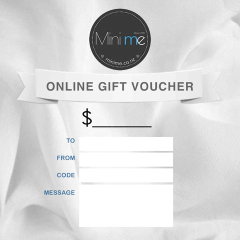 Mini Me Gift Voucher - Mini Me Ltd