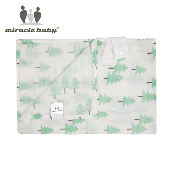 Miracle Baby Car Seat Cover Canopy- Trees