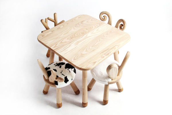 Handmade Wooden Kids Table-S - Mini Me Ltd