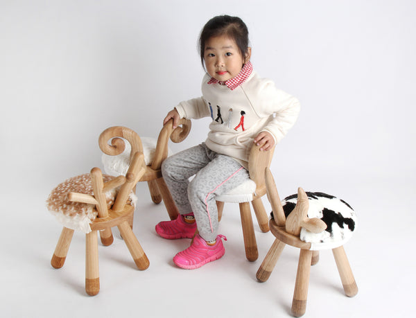 Little Sheep-Handmade High Quality Wooden Chair - Mini Me Ltd