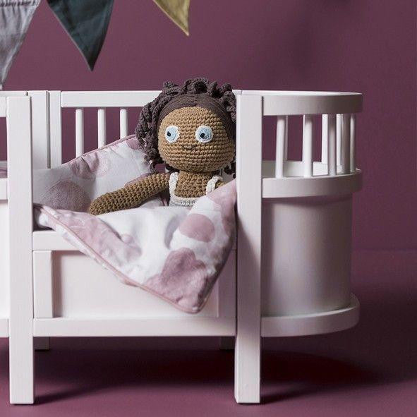 Wooden Dolls Cot Bed - Mini Me Ltd