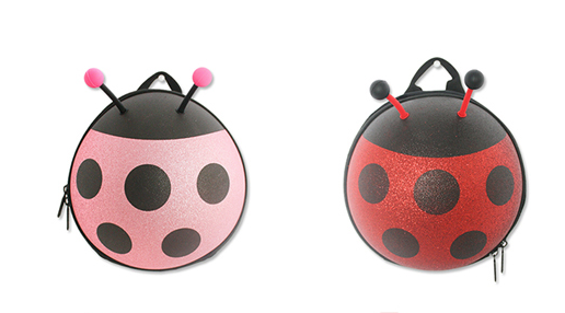 Mini Shining Ladybug Backpack-Pink - Mini Me Ltd