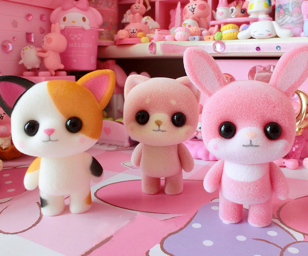 Super Cute Flocking Mini Dolls - Mini Me Ltd