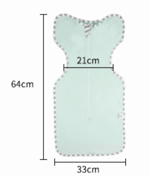 Green Baby Swaddle 1.0 TOG