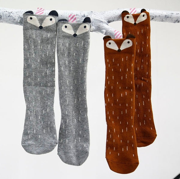 Fox Toddler Socks - Mini Me Ltd