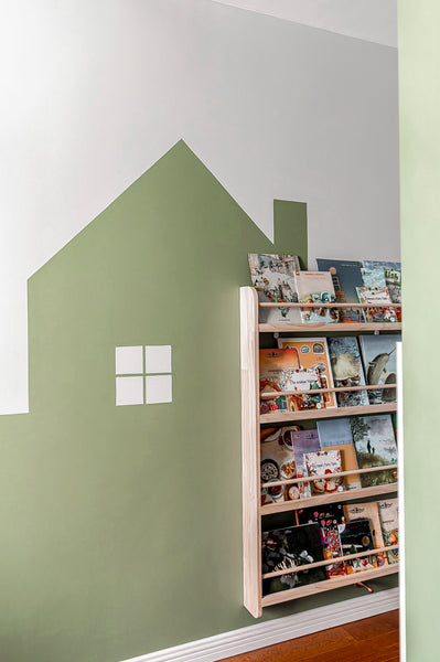 Children's Wall-mounted Bookshelf