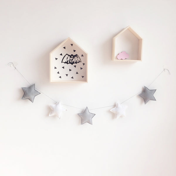 Cotton Stars Wall hanging Garland - Mini Me Ltd