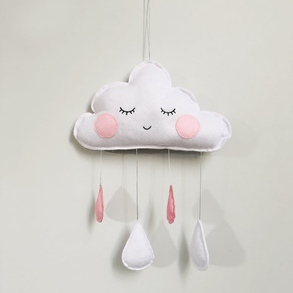 Cloud with Rain Drop Room Decoration - Mini Me Ltd