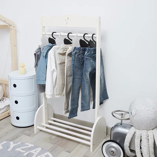 Kid's room wooden clothes hanger-HANDMADE - Mini Me Ltd