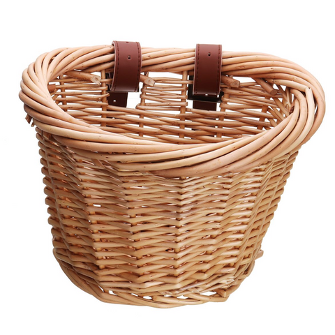 Handmade Bike Wicker Basket
