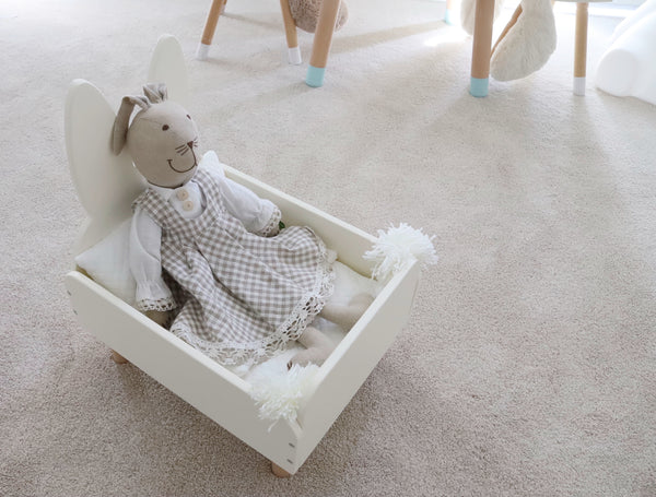 Rabbit Shape Doll Bed & Bedding Set - Mini Me Ltd