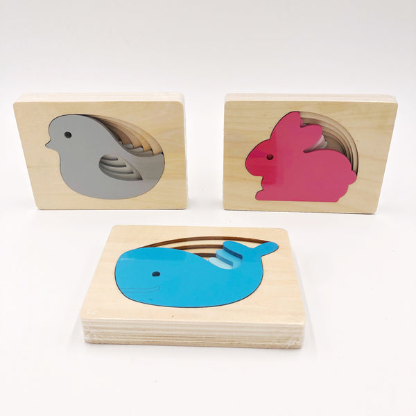 Wooden Multi Layer Puzzles – Mini Me Ltd