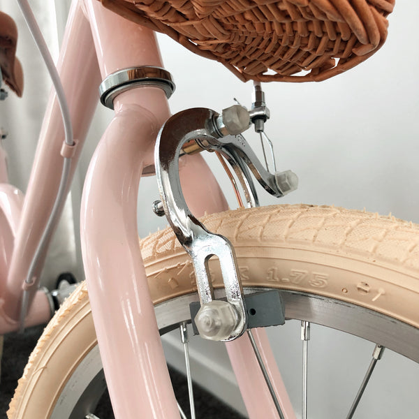 Baincu Retro 16 inch Pink Bike +FREE Basket