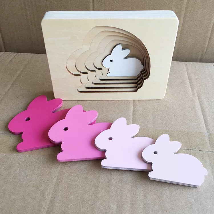 Wooden Multi Layer Puzzles – Mini Me Ltd