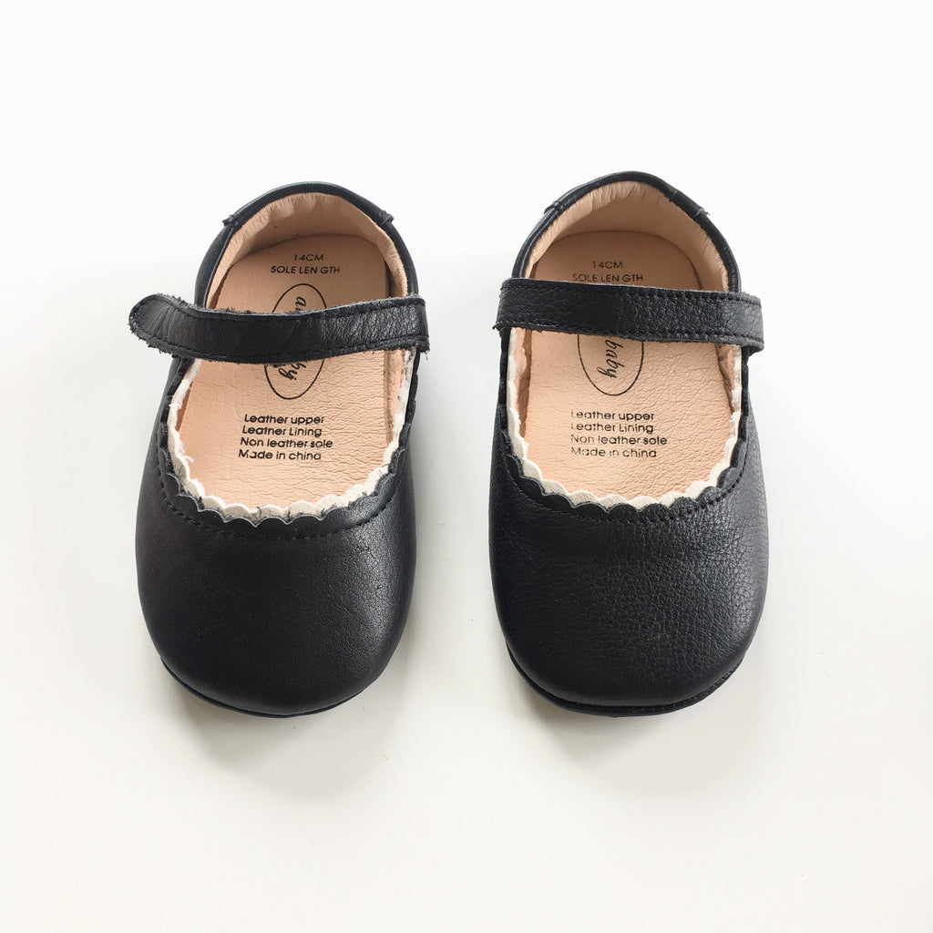 Leather shoes -H - Mini Me Ltd