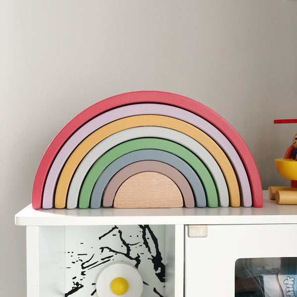 Mini Me Wooden Rainbow