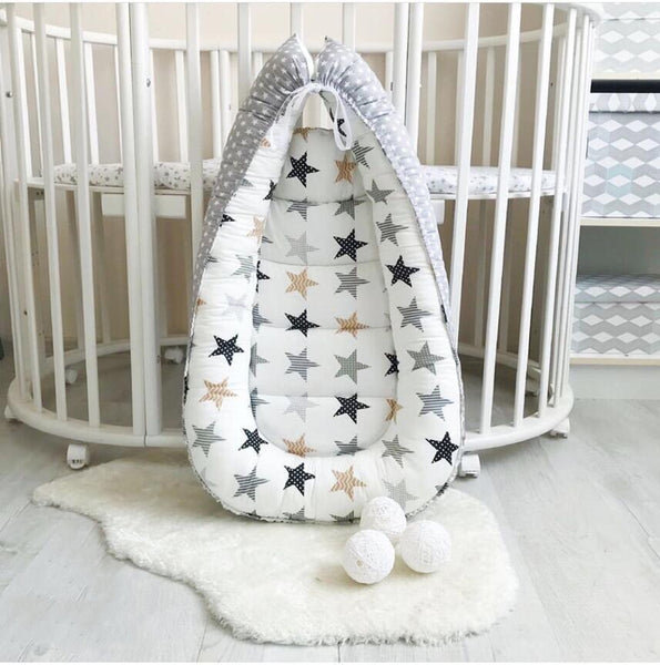 Portable Newborn Baby Sleeping Bed-Stars