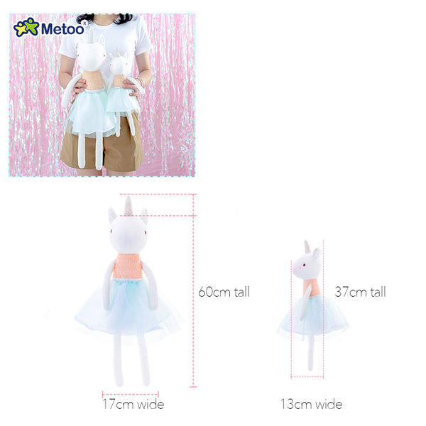 Unicorn Doll - Yellow - Mini Me Ltd